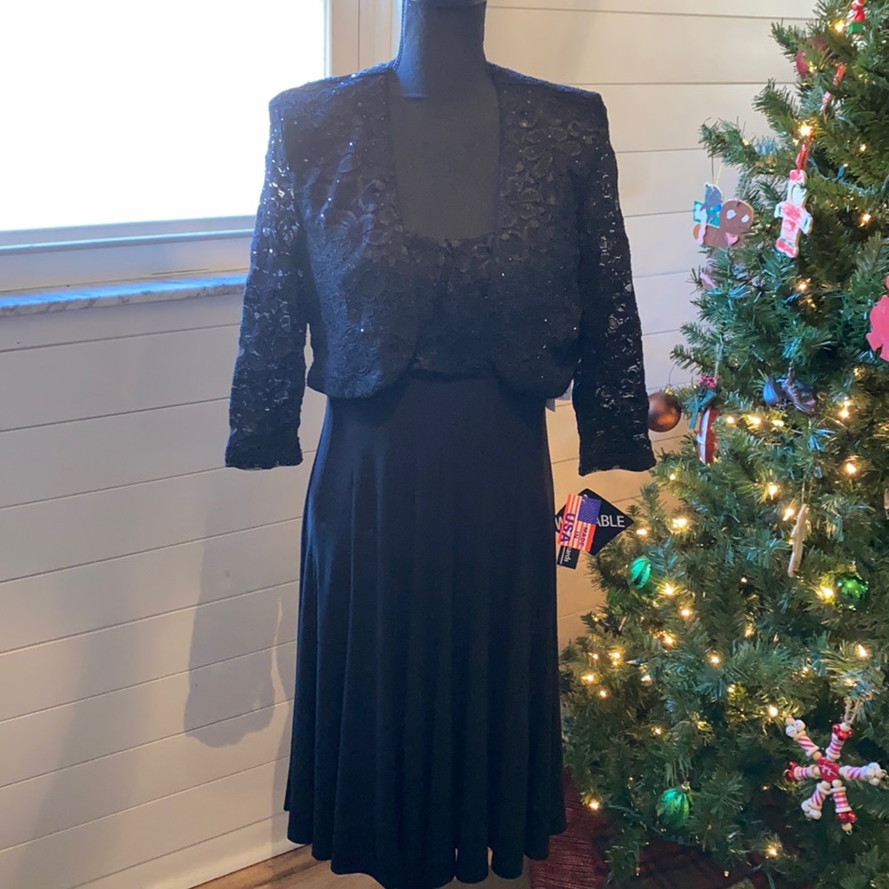 R&M Richards 2 Piece Formal Dress